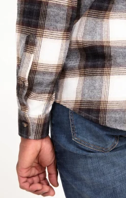Chemise manches longue BROWN -