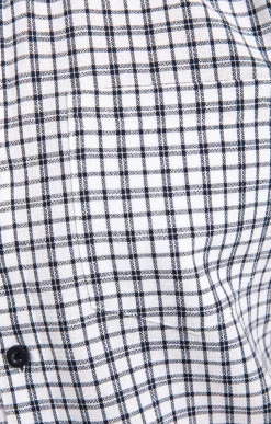 Chemise manches longues à carreaux DOBBY -