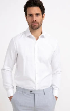 Chemise manches longues coupe regular -