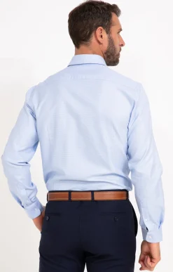 Chemise manches longues coupe ajustée -