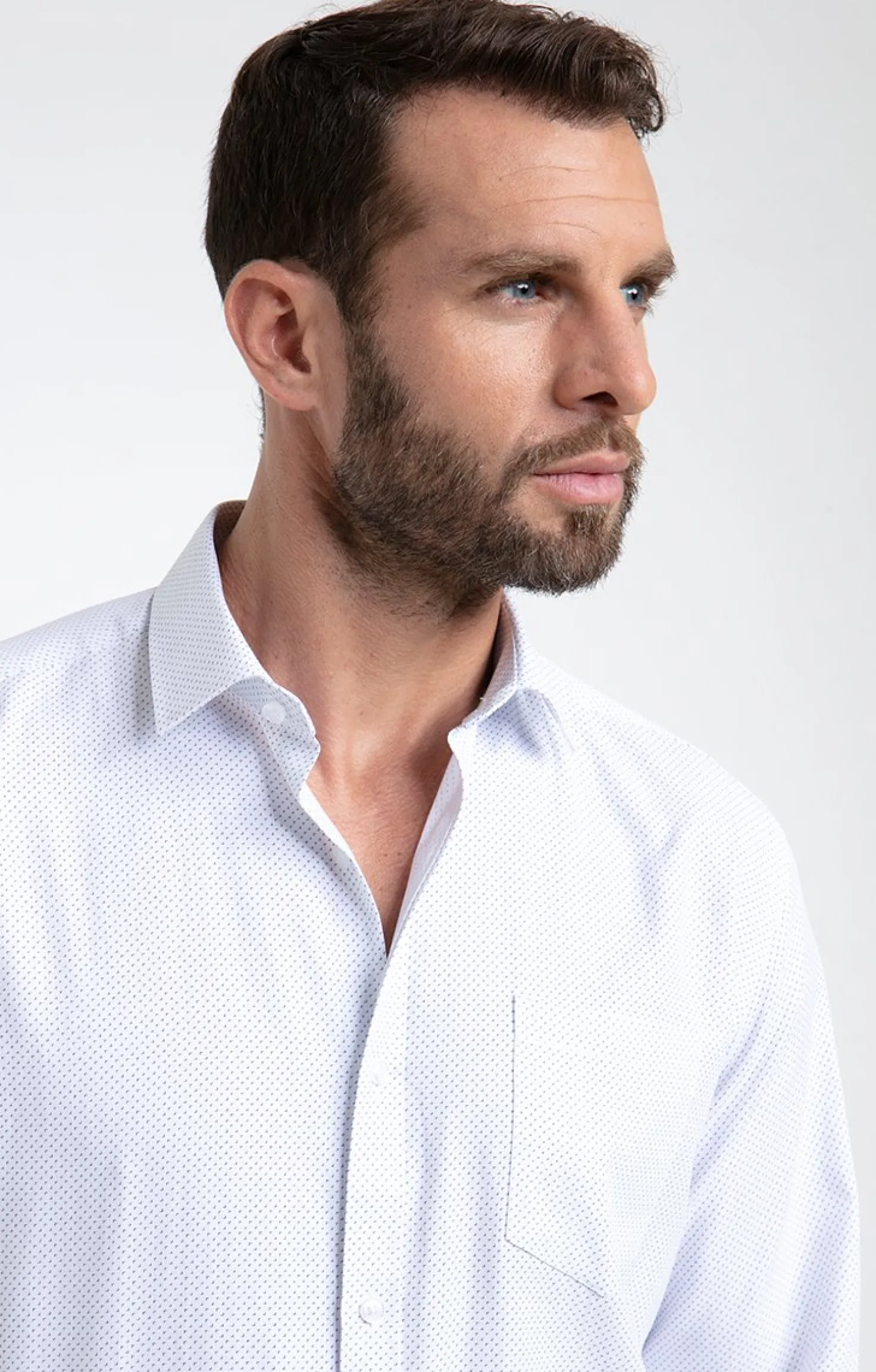 Chemise manches longues coupe regular -