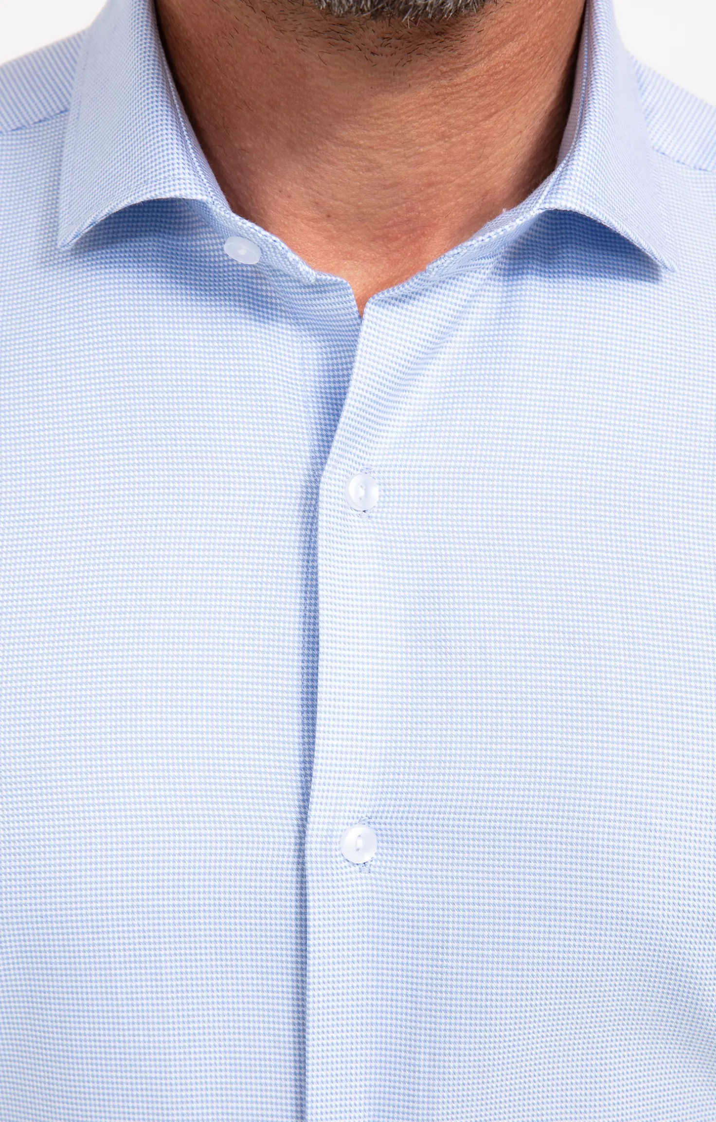 Chemise manches longues coupe ajustée -