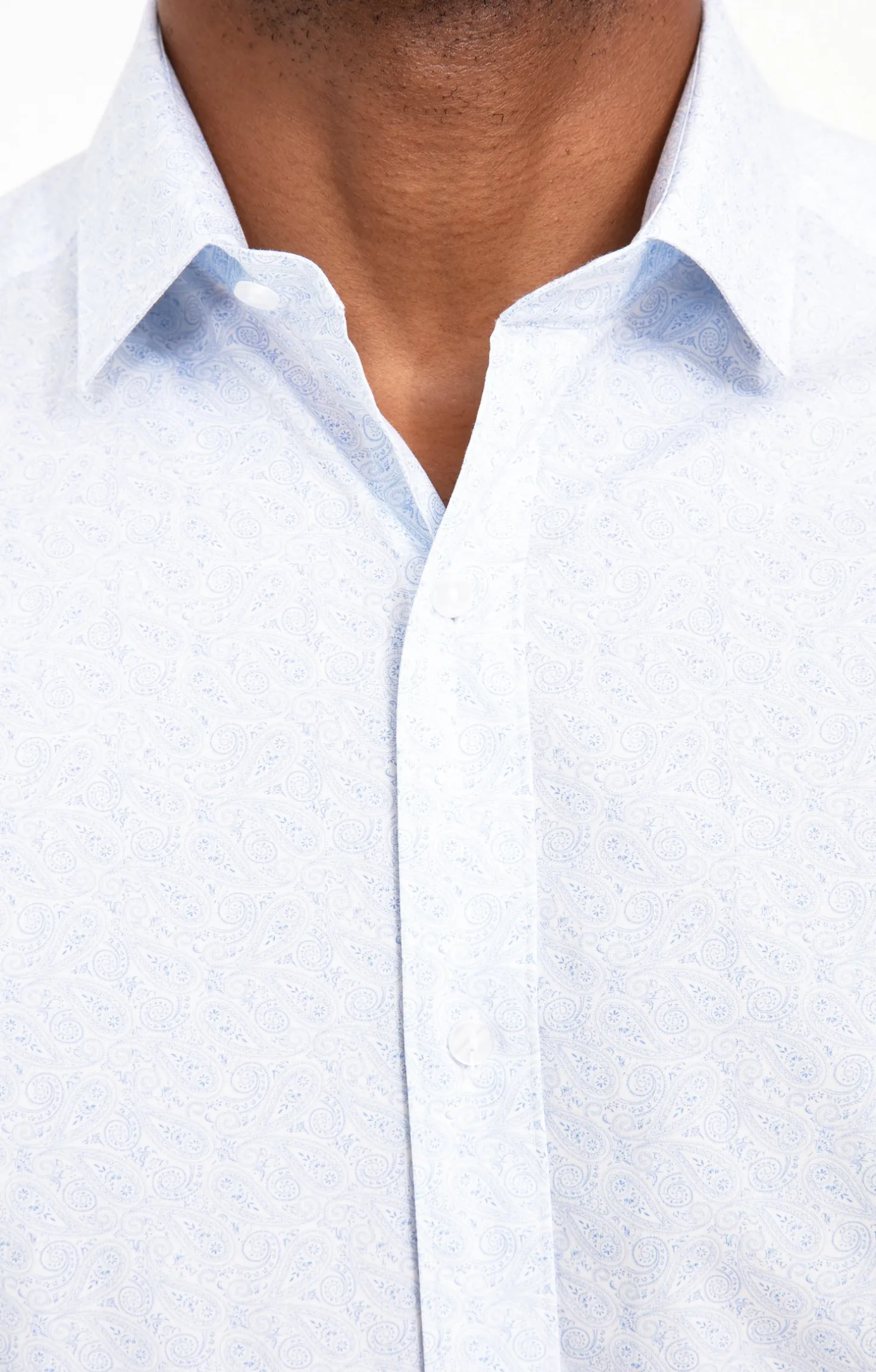 CHEMISE VILLE CASHBLUE REGULAR -