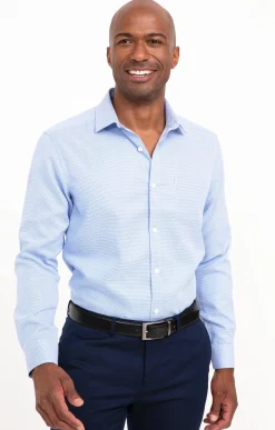 CHEMISE VILLE MICROBAR REGULAR -