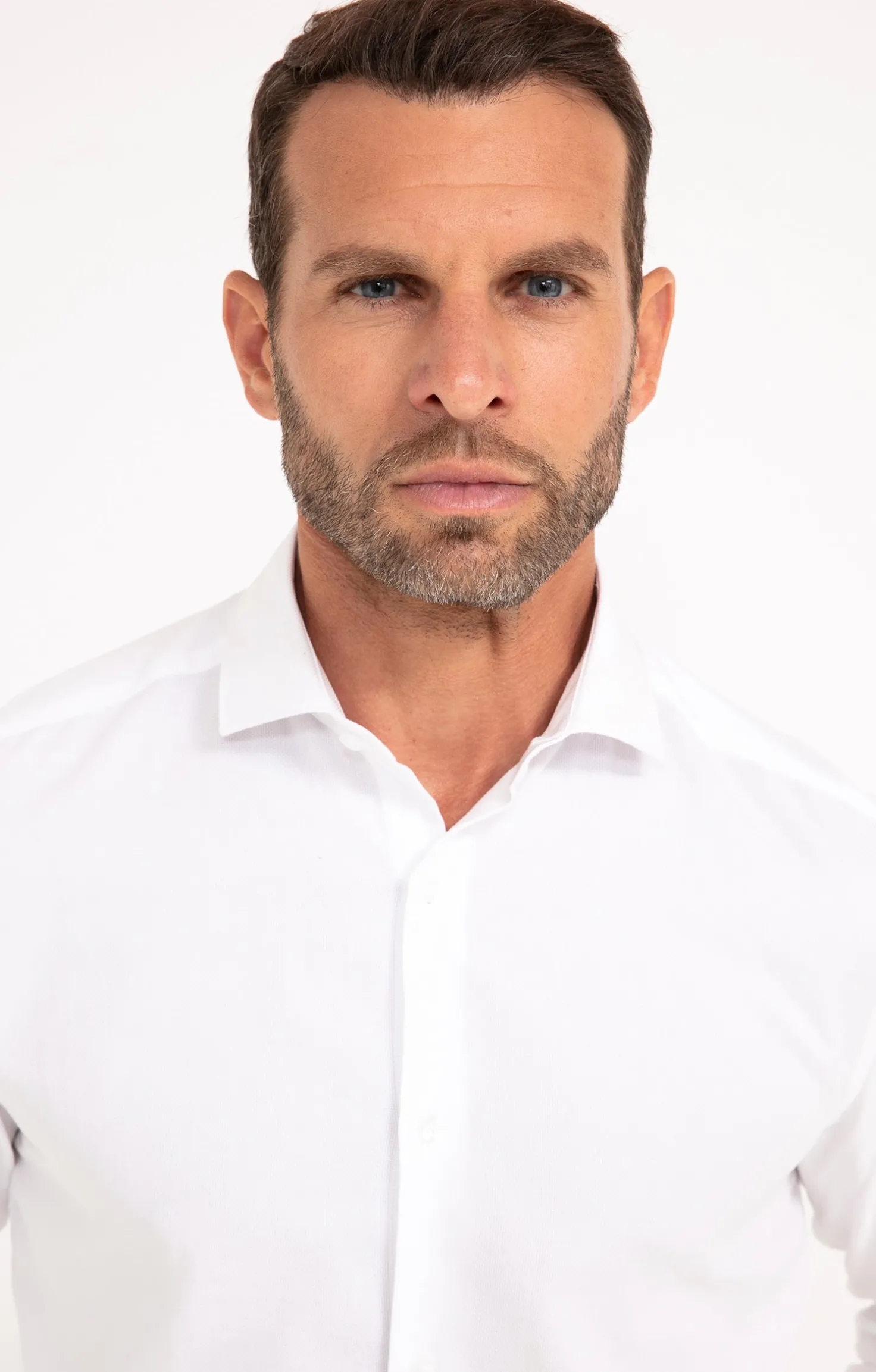 CHEMISE VILLE MICRODOT AJUSTÉE -