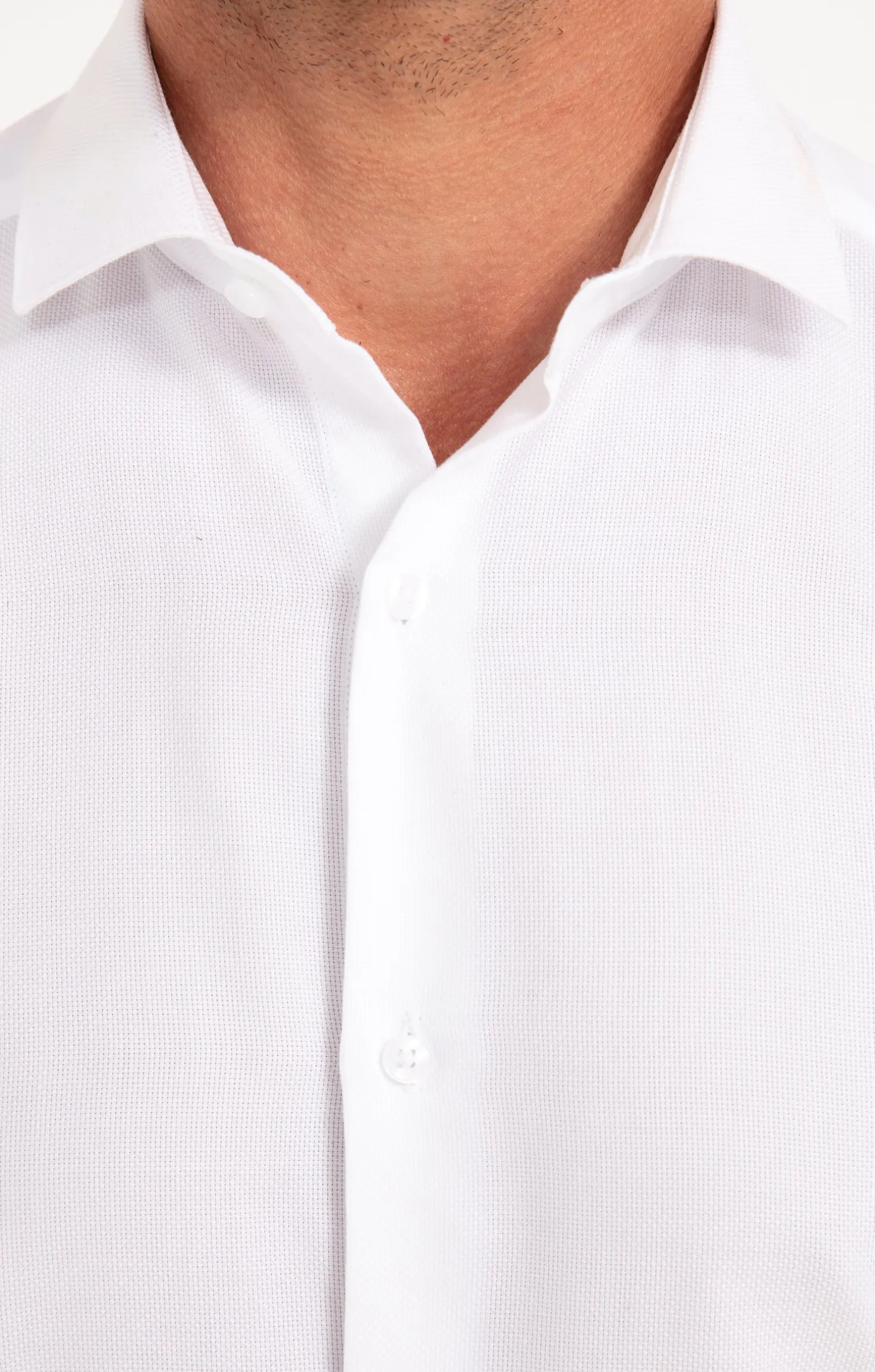 CHEMISE VILLE MICRODOT AJUSTÉE -