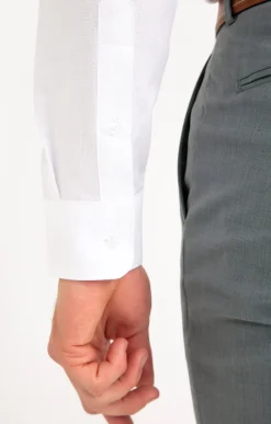 CHEMISE VILLE MICRODOT AJUSTÉE -