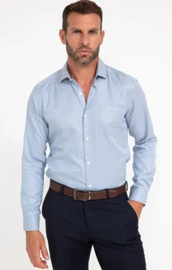CHEMISE VILLE NANOTILE AJUSTÉE -