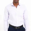 CHEMISE VILLE PURPLE CUBE AJUSTÉE -