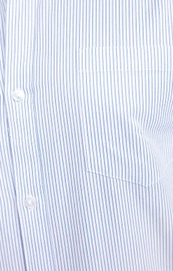 CHEMISE VILLE RAYURES AJUSTÉE -