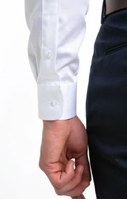 CHEMISE VILLE SATIN GC AJUSTÉE -