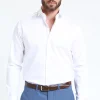CHEMISE VILLE SATIN REGULAR -