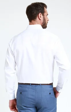 CHEMISE VILLE SATIN REGULAR -
