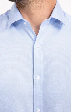 CHEMISE VILLE TENCBLU AJUSTÉE -