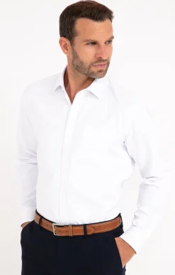 CHEMISE VILLE WHITEDIAG REGULAR -