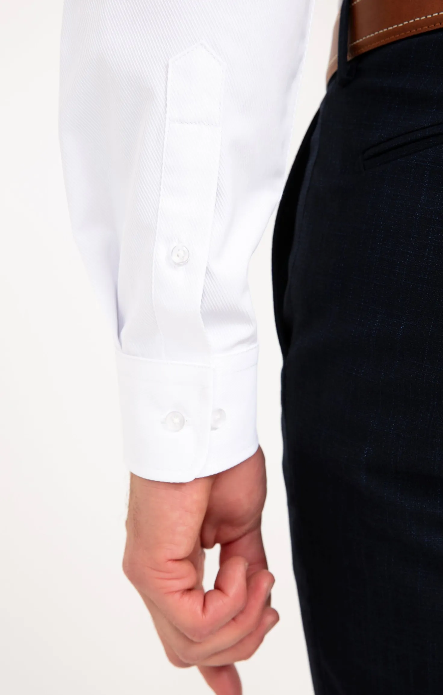 CHEMISE VILLE WHITEDIAG REGULAR -