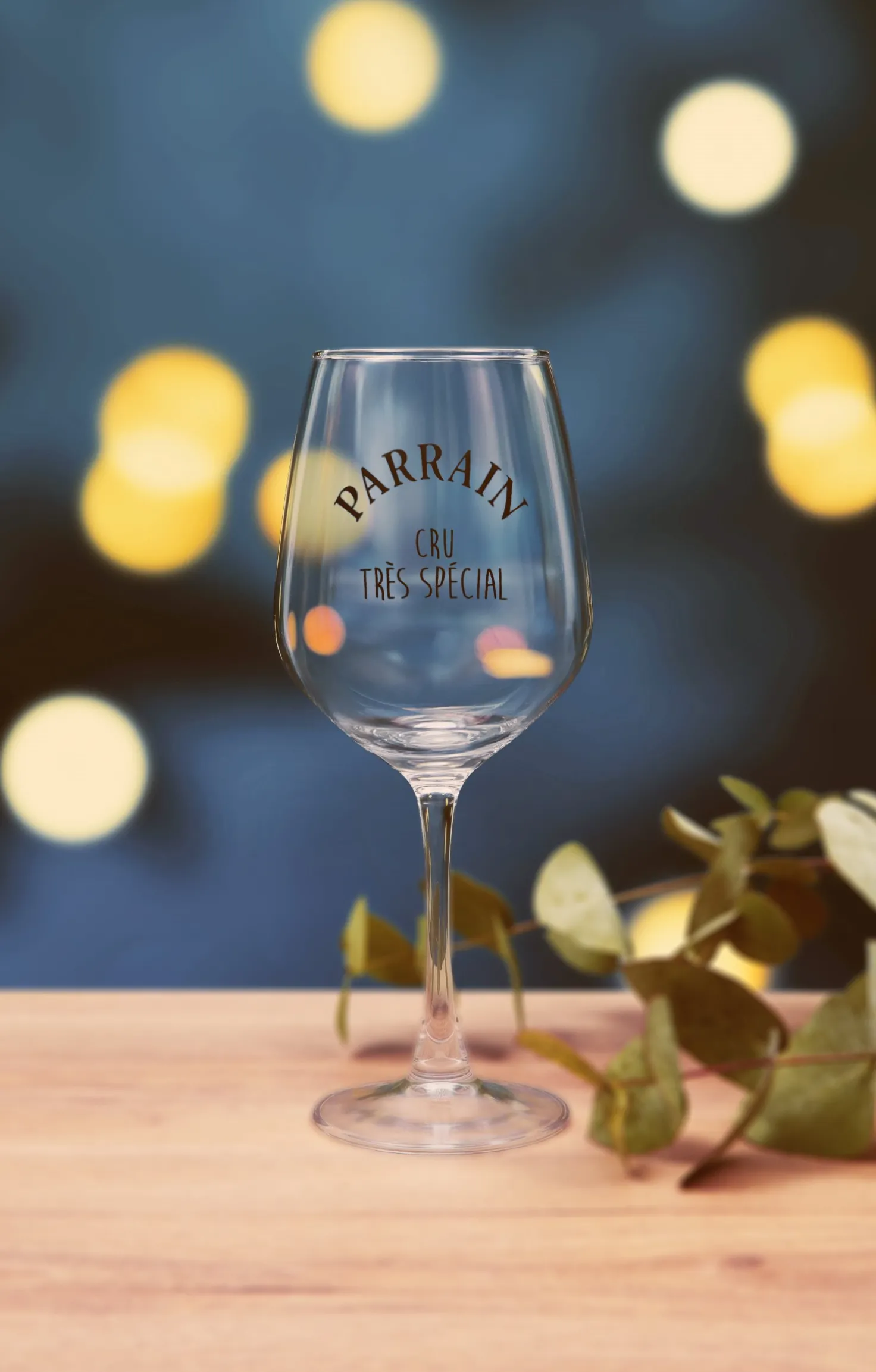 Coffret verre et sous-verre Parrain -