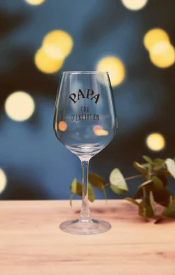Coffret verre et sous-verre Papa -