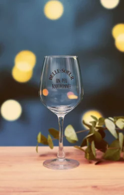 Coffret verre et sous-verre Belle-Soeur -