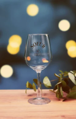 Coffret verre et sous-verre Soeur -