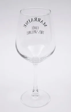 Coffret verre et sous-verre Marraine -