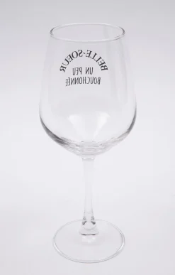 Coffret verre et sous-verre Belle-Soeur -