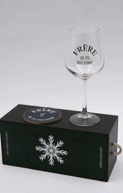 Coffret verre et sous-verre Frère -