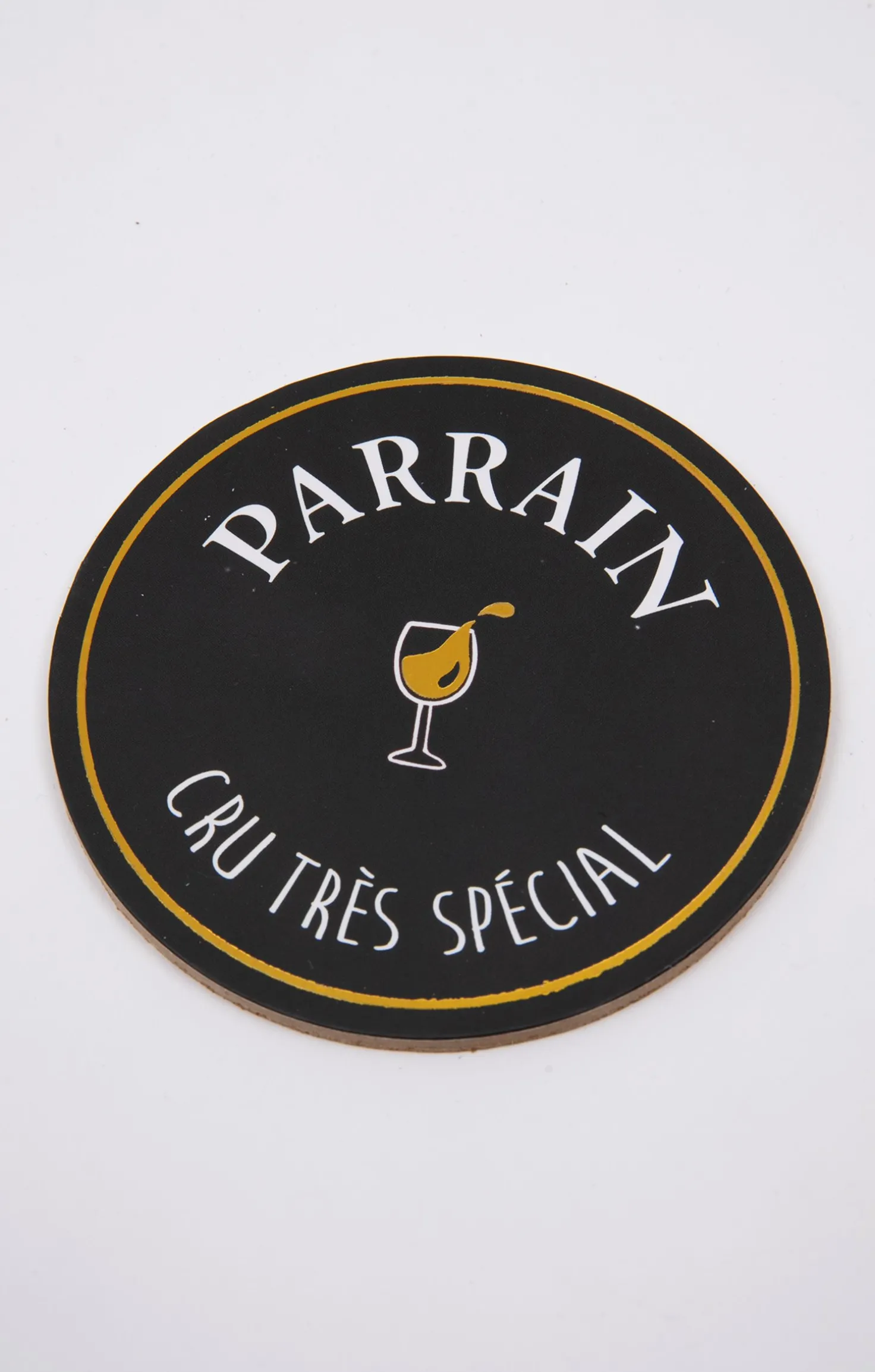 Coffret verre et sous-verre Parrain -