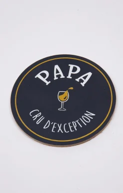 Coffret verre et sous-verre Papa -