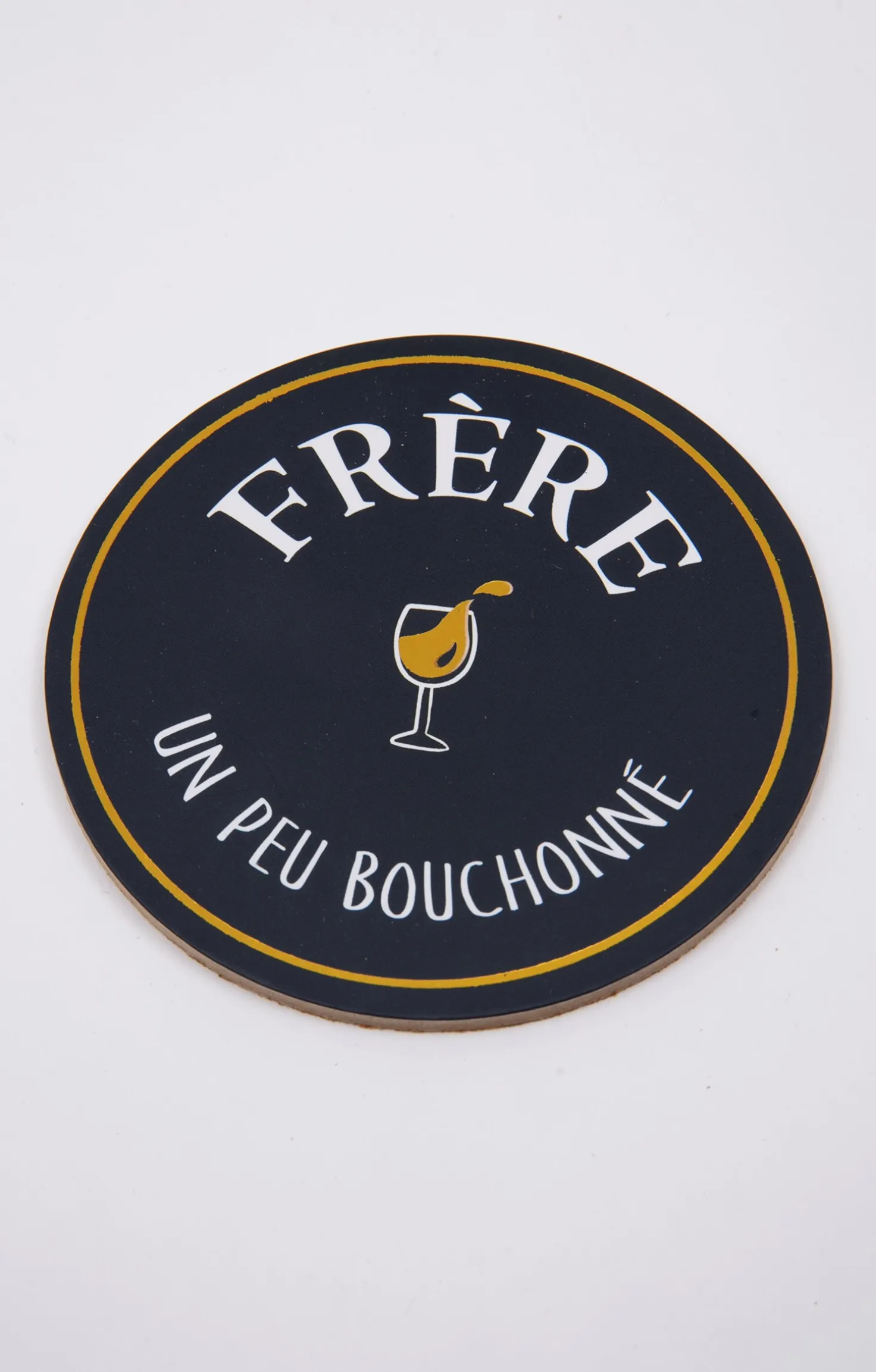 Coffret verre et sous-verre Frère -