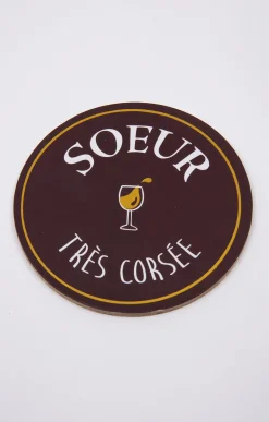 Coffret verre et sous-verre Soeur -