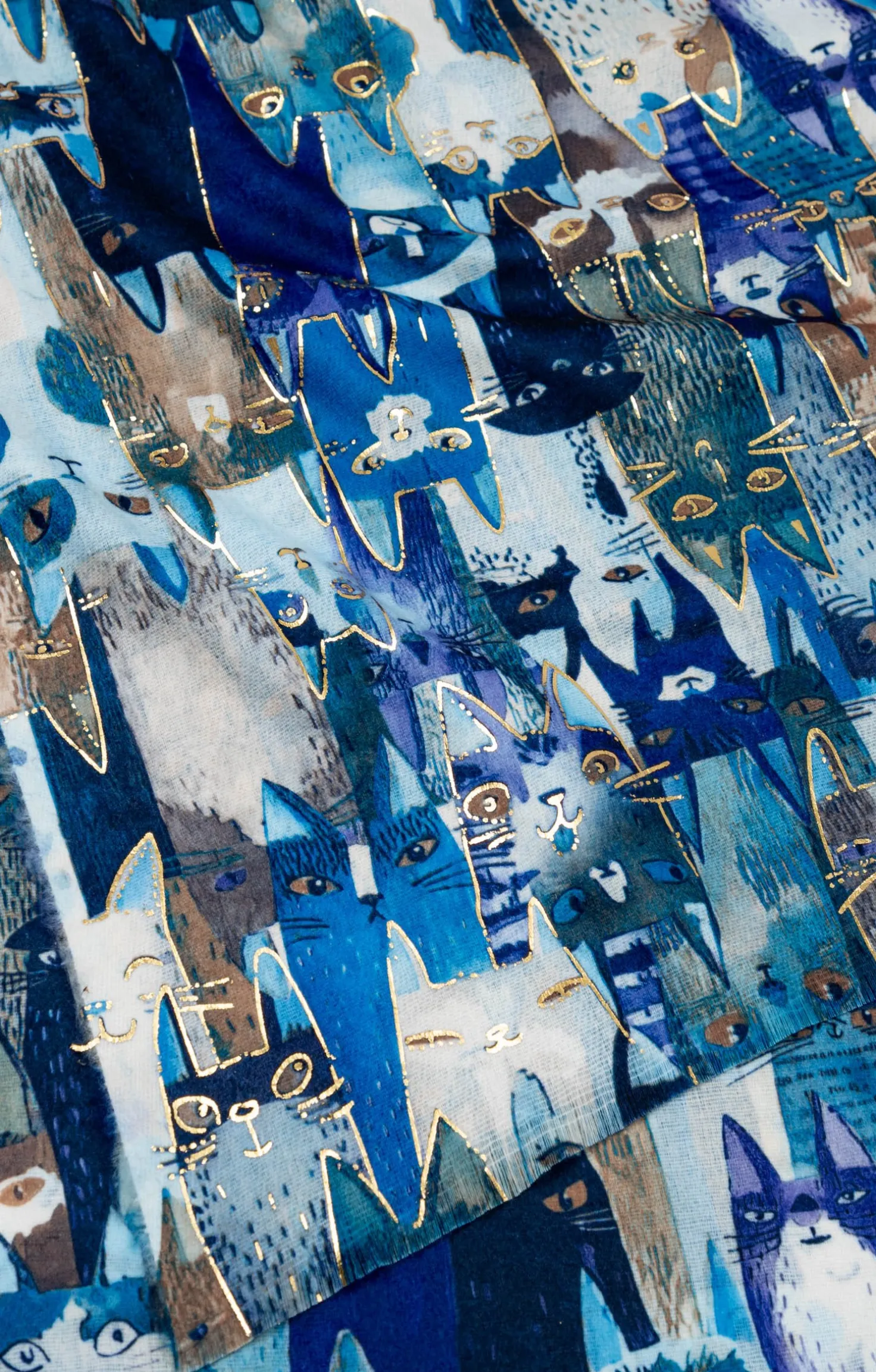 FOULARD CHAUD IMPRIME -