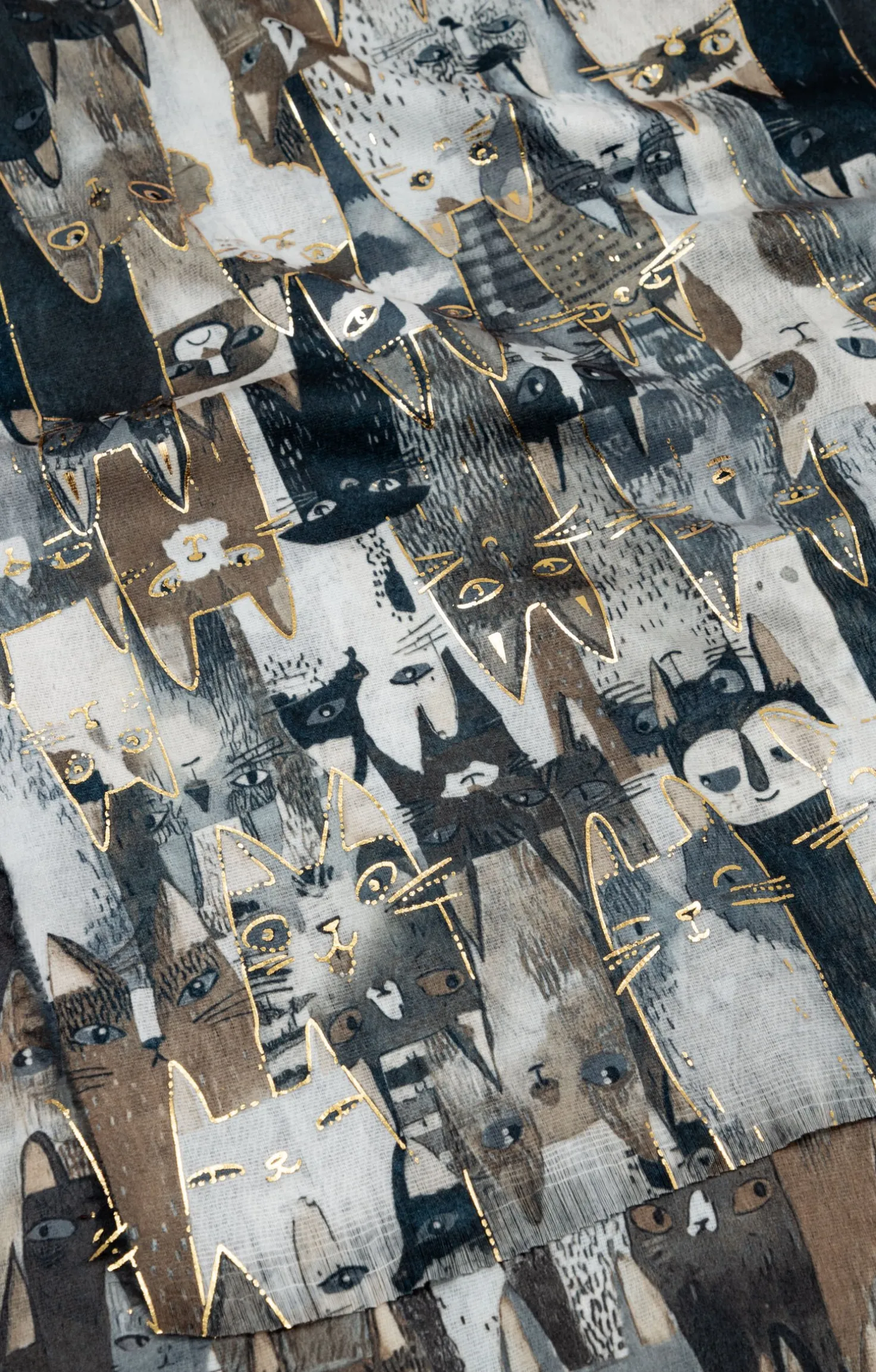 FOULARD CHAUD IMPRIME -