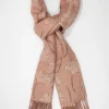 FOULARD EN JACQUARD LEGER TISSE -