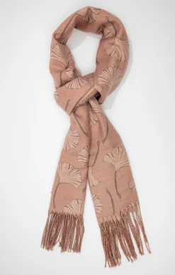 FOULARD EN JACQUARD LEGER TISSE -
