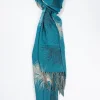 FOULARD EN JACQUARD LEGER TISSE -