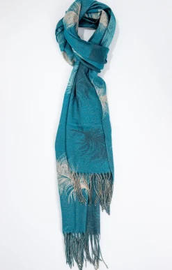 FOULARD EN JACQUARD LEGER TISSE -