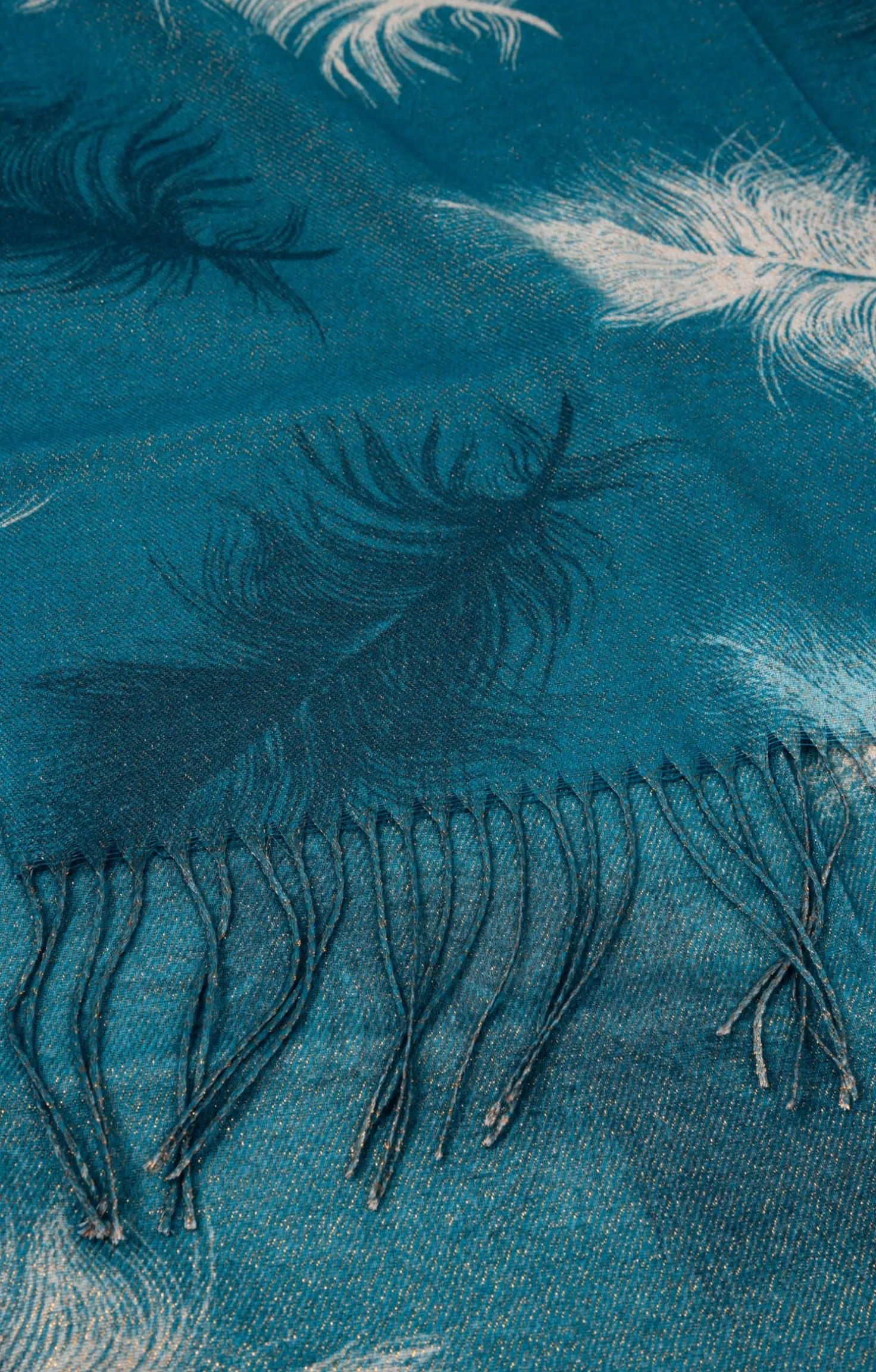 FOULARD EN JACQUARD LEGER TISSE -