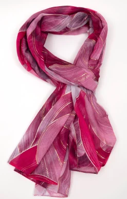 Foulard imprimé abstrait -