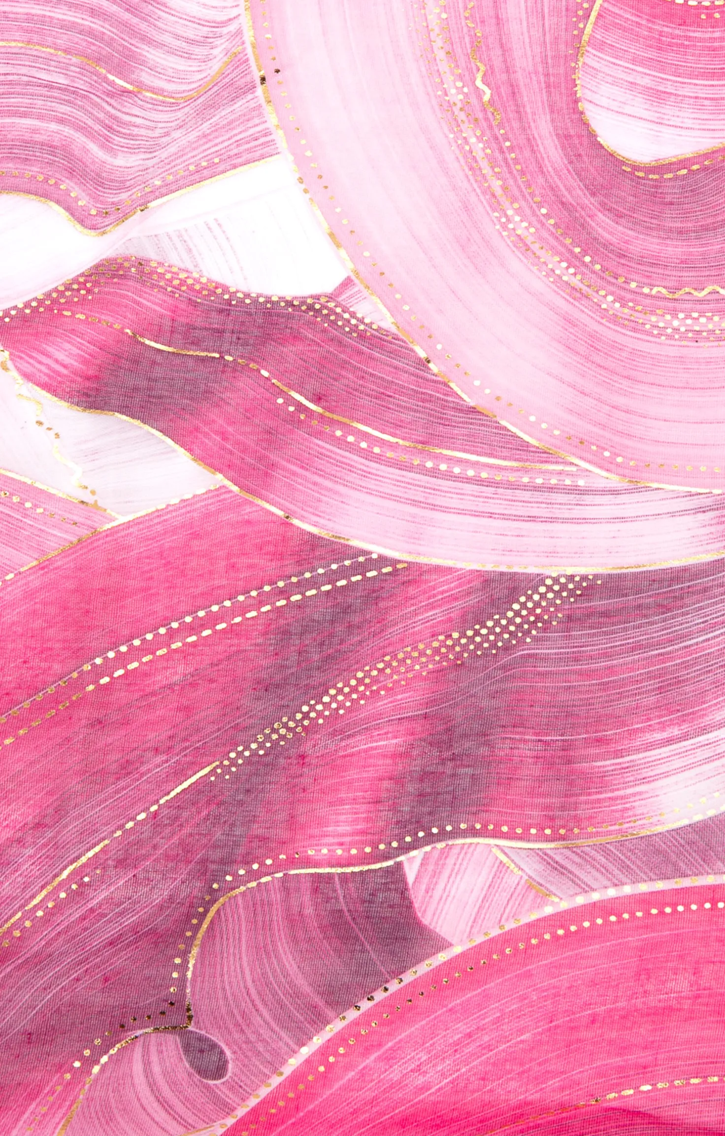Foulard imprimé abstrait -