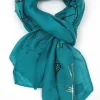 Foulard imprimé chats -