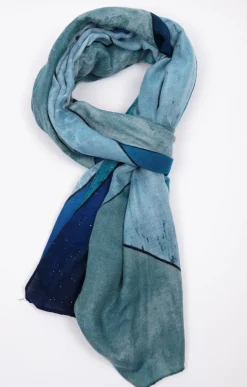 Foulard imprimé patch -
