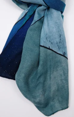 Foulard imprimé patch -