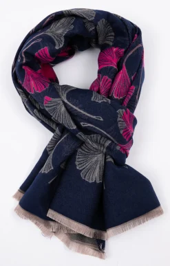 FOULARD JACQUARD CHAUD -