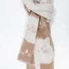 FOULARD JACQUARD CHAUD -