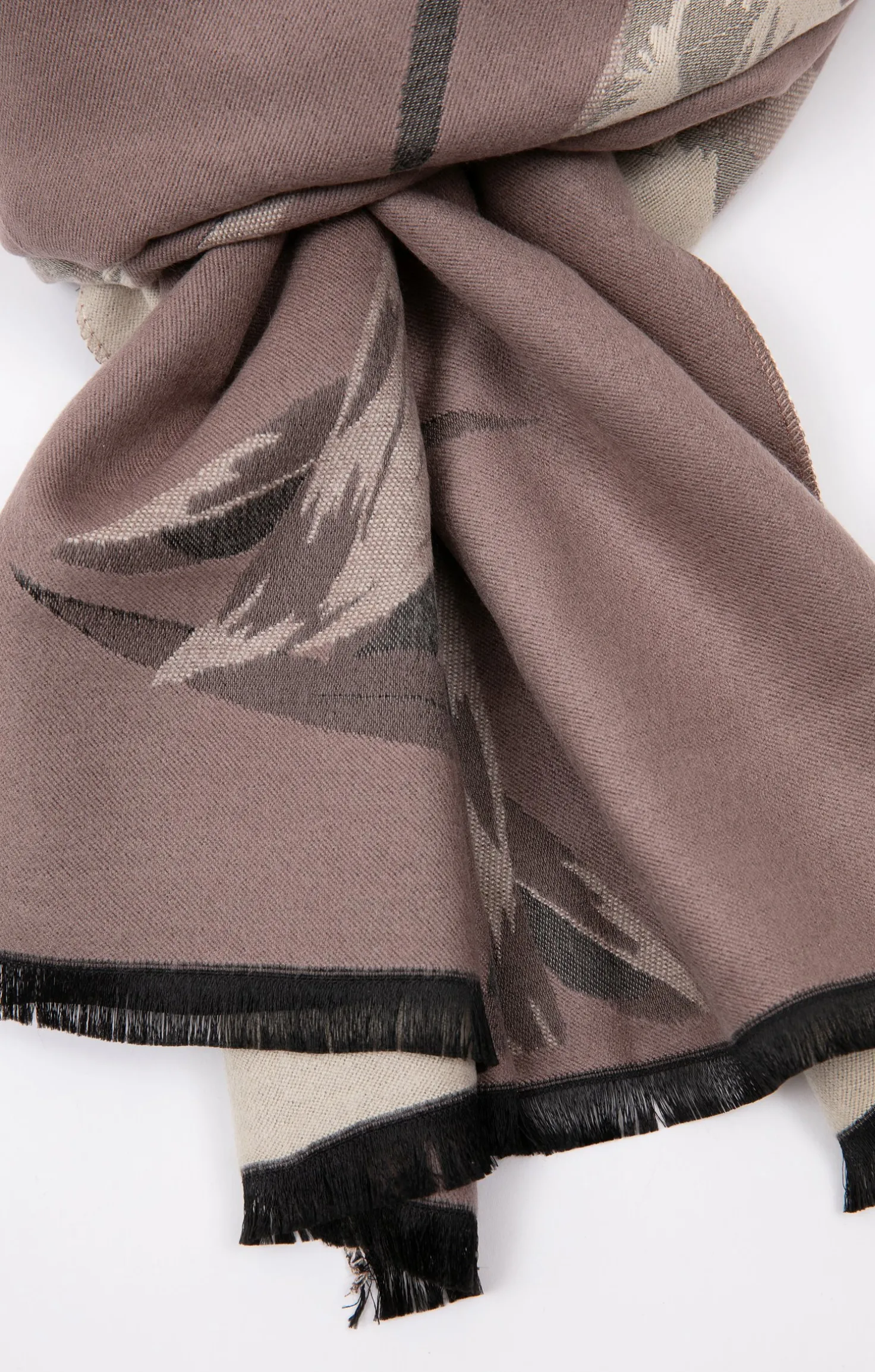 FOULARD JACQUARD CHAUD -