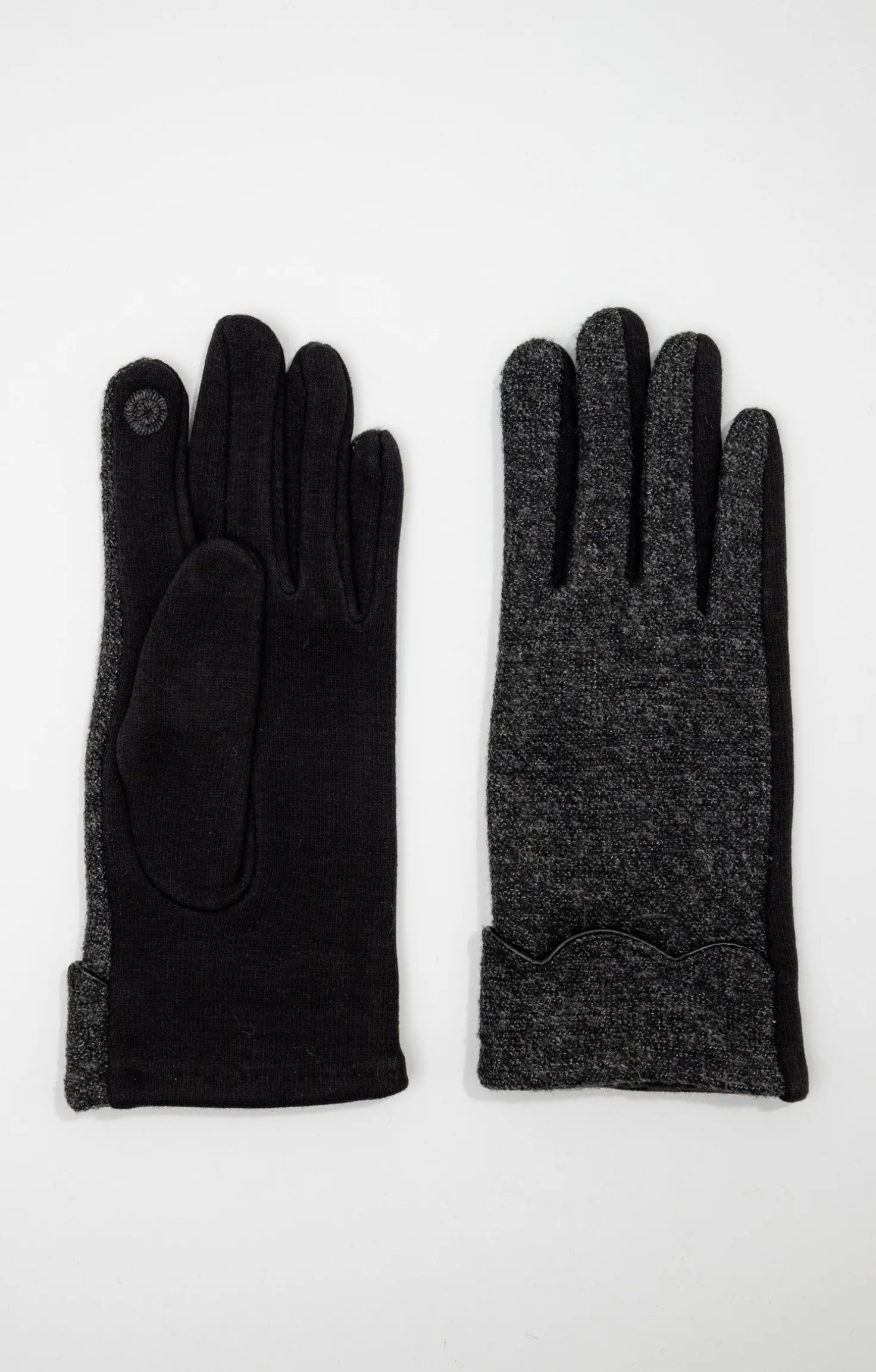 Gants fantaisie tricot -