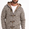 Gilet doublé sherpa avec capuche -