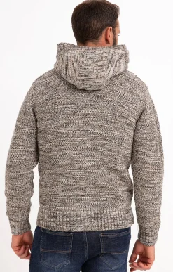 Gilet doublé sherpa avec capuche -