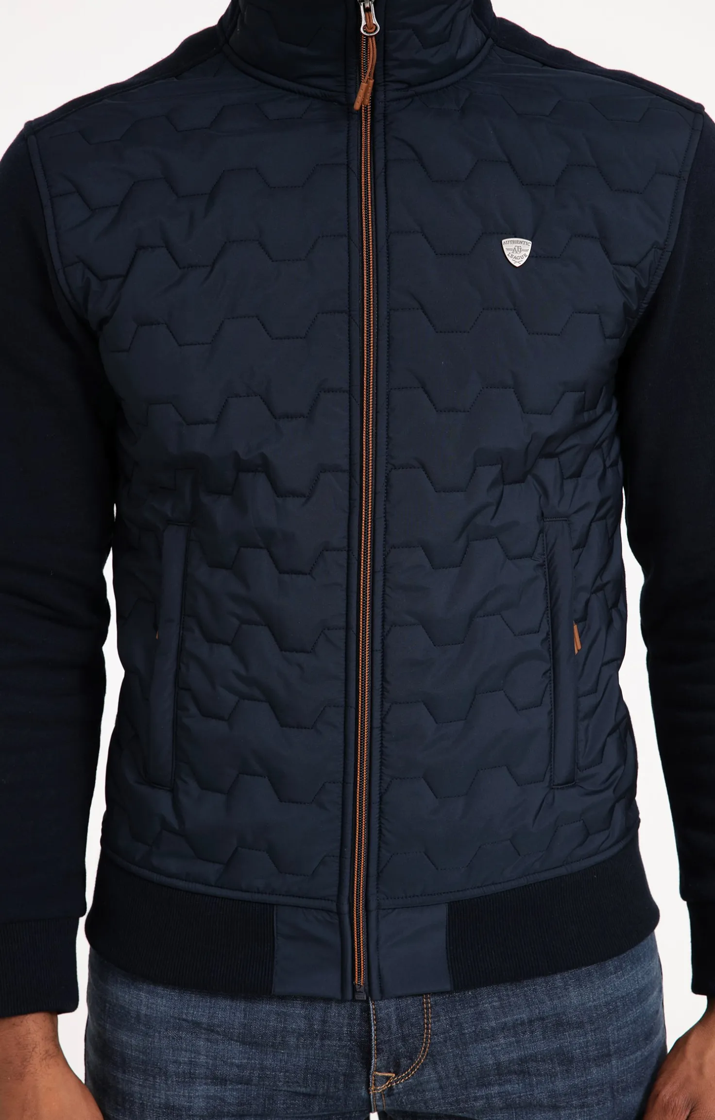 Gilet manches longues Marin -